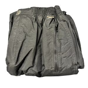 Edelweiss Ski Pants Mens 34x31 Snow Winter Outdoor Lined Black Nylon Vintage